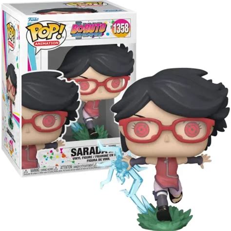 FUNKO Pop Animation Boruto Sarada W Sharingan 61387 Platanitos