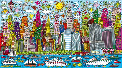 James Rizzi "MY NEW YORK CITY" — Kolibri Art Studio Europe