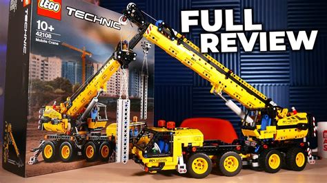 Lego Technic Mobile Crane Set 42108 Review Youtube