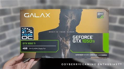 Unboxing Test 3DMark Fire Strike Benchmark GALAX GeForce GTX 1050 Ti 1