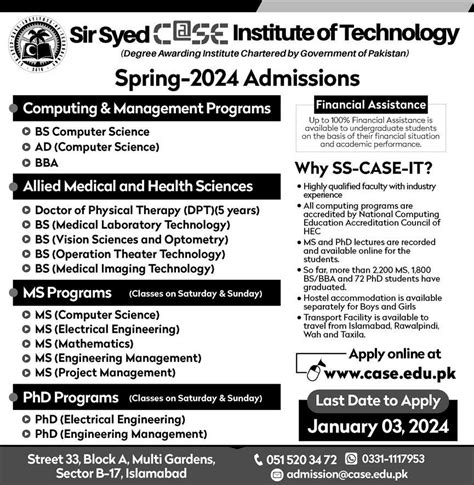 Sir Syed Institute Of Technology Islamabad