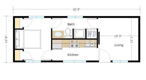 Image Result For 400 Sq Ft Tiny House Tiny House Plans Small Floor Plans Tiny House Floor Plans