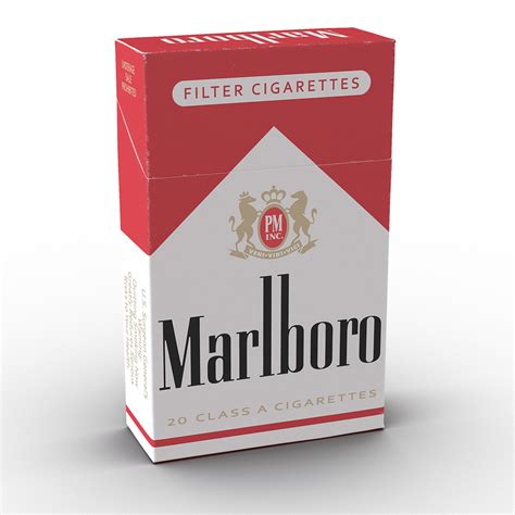 3ds closed cigarettes pack marlboro