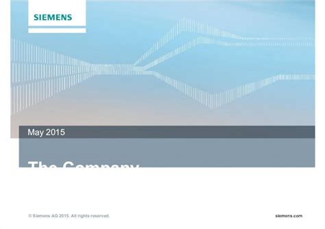 Pdf Siemens Company Presentation Dokumentips