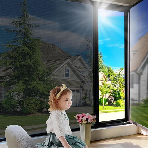 BICIDO-One Way Privacy Window Film Window Tint for Home Heat Blocking