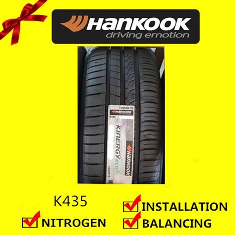 Hankook Kinergy Eco2 K435 Tyre Tayar With Installation 175 70R13 165