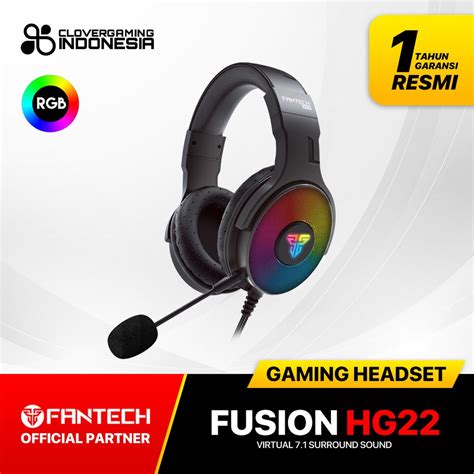 Jual Fantech FUSION HG22 RGB 7 1 Surround Sound HG 22 HG 22 Gaming