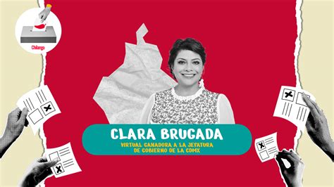 Chilango Clara Brugada Gana Jefatura De Gobierno De Cdmx Conteo Rápido