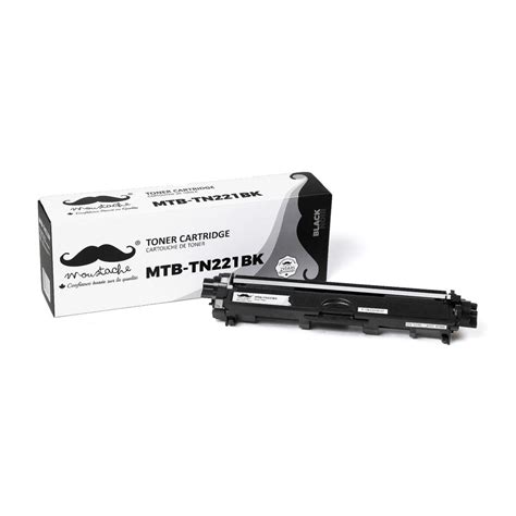 Brother TN221 Compatible Black Toner Cartridge - Moustache®