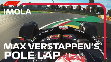 Max Verstappen S Onboard Pole Lap Recreation 2024 Emilia Romagna