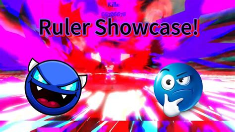 Ruler Showcase Killstreak Sword Fighting Universe Youtube