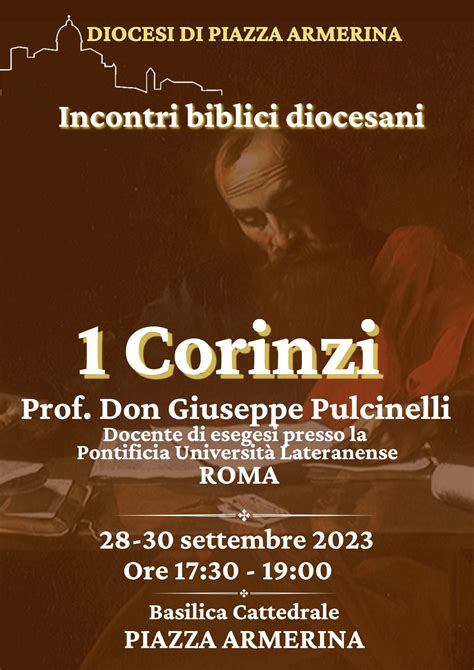 Incontri Biblici Diocesani Diocesi Di Piazza Armerina