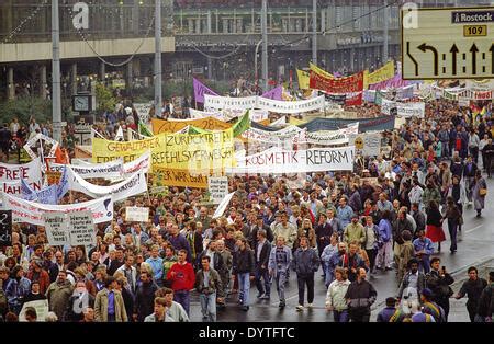 The Alexanderplatz in East Berlin, 1989 Stock Photo, Royalty Free Image ...