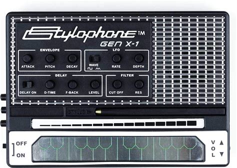 Stylophone Dahili Hoparl Rl Gen X Ta Nabilir Analog Synth Amazon