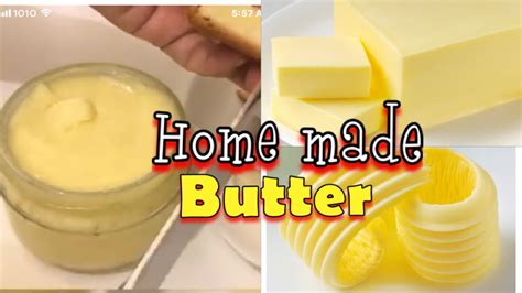 Home Made Butter Youtube