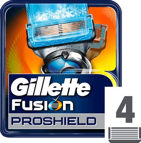 Gillette Fusion Proshield Chill Ostrza Wymienne Do Maszynki Sztuki