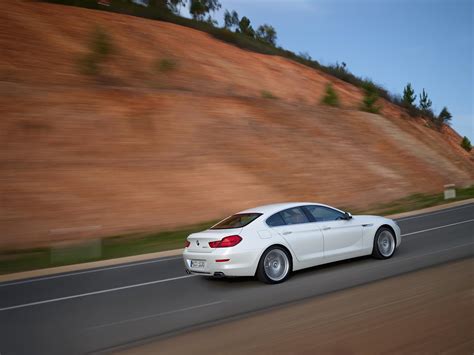 2016 Bmw 6 Series Gran Coupe Rear Three Quarter