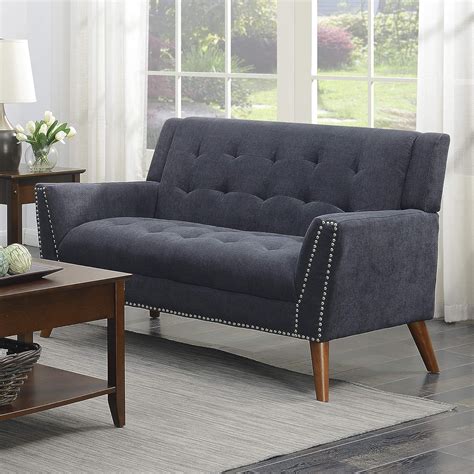 Amazon Christies Home Living Tufted Loveseat Upholstered Mid