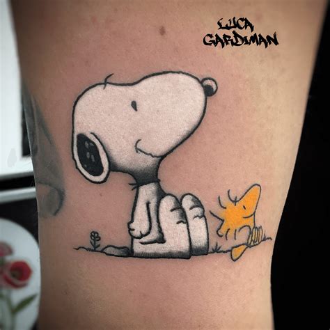 Aggregate More Than 64 Snoopy And Woodstock Tattoo In Cdgdbentre