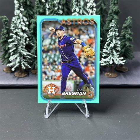 Topps Series Alex Bregman Astros Aqua Base Parallel Ebay