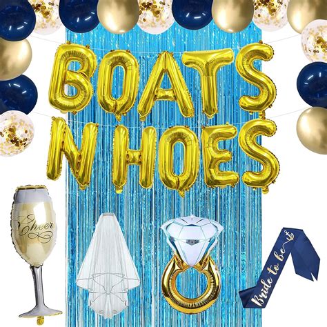 Amazon Nautical Bachelorette Party Decorations Boats And Hoes