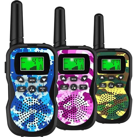 Set Statii Walkie Talkie Pentru Copii Mosmaoo Antena Si Lanterna