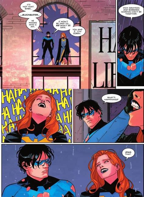 Dick Grayson And Barbara Gordon By Guardian2001 On Deviantart