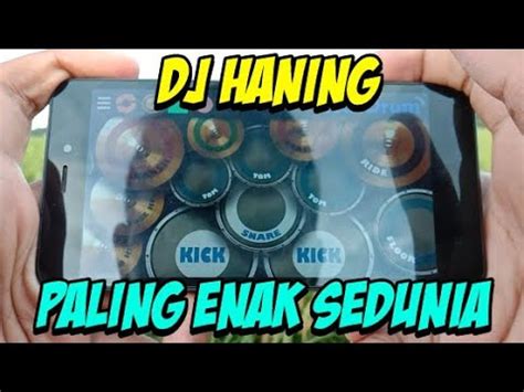 DJ Haning Lagu Dayak Cover Real Drum Fullbas YouTube