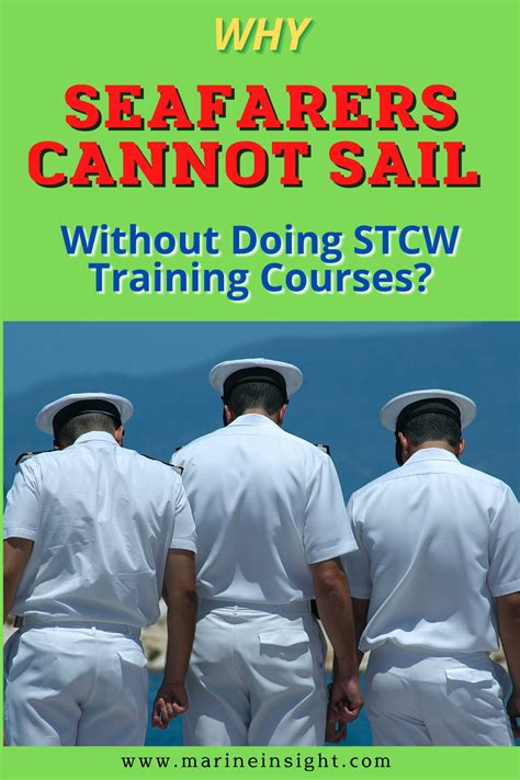 Why Seafarers Cannot Sail Without Doing Stcw Training Courses Artofit