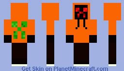 Creeper hoodie Minecraft Skin