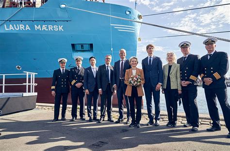 Maersk Unveils Worlds First Methanol Powered Ship The Gaze