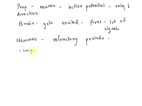 SOLVED Question 23 3 Points Which Of These Properties Of A Neuron