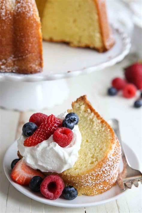 Cream Cheese Pound Cake Recipe Easy