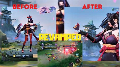 HANABI REVAMP GAMEPLAY MAKIN CANTIK PASTI MAKIN OP MOBILE LEGENDS