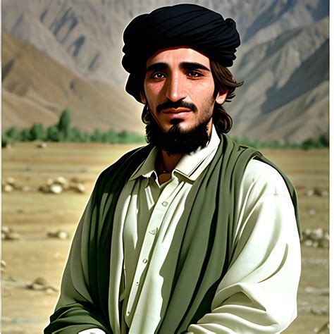 Ahmad Shah Massoud In Afgan Arthub Ai