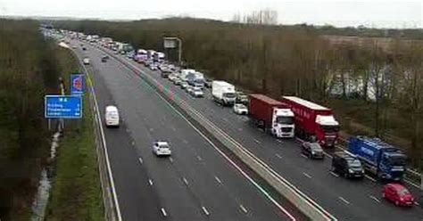 M4 Closed Today Traffic Diversion After Diesel Spillage Between