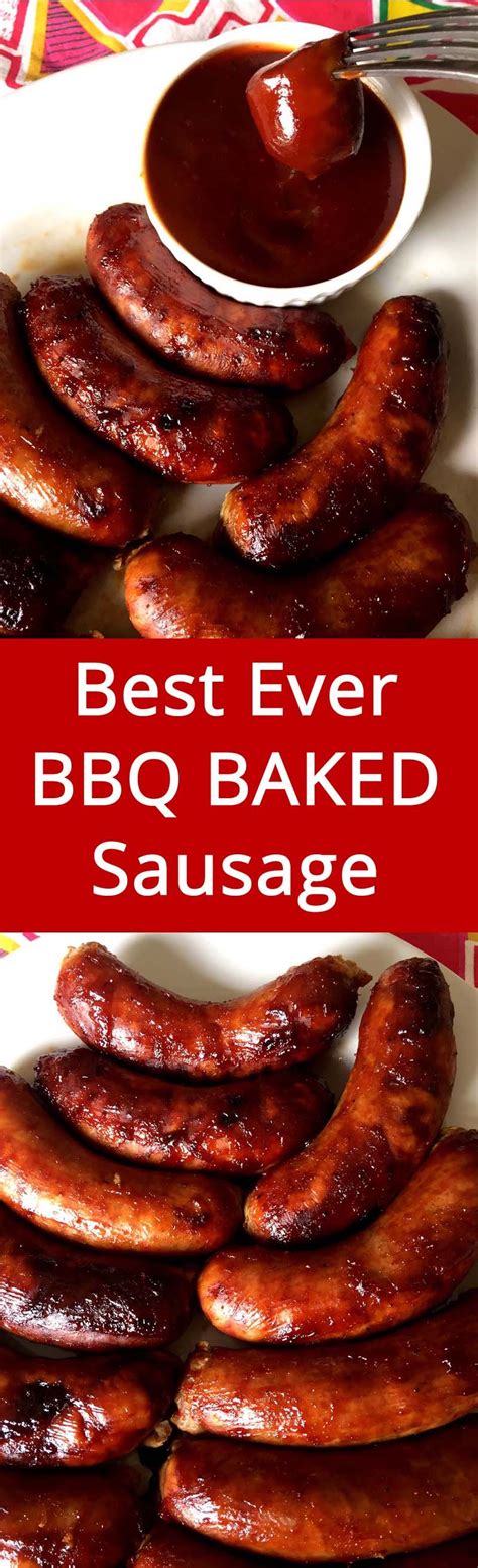 This Bbq Baked Sausage Is Always A Hit Super Easy To Make I Love This