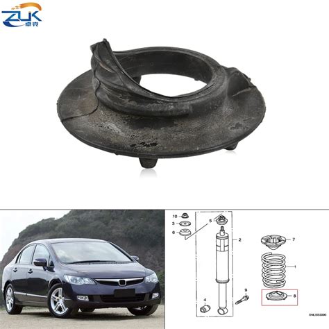ZUK Amortiguador Trasero De Goma Asiento Inferior De Resorte Para