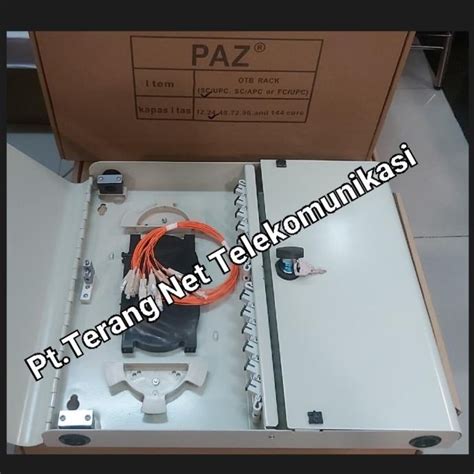 Jual Paz Otb Wallmount 12 Core Lengkap Adaptor Pigtail Sc Multimode