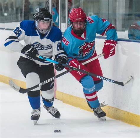 Girls High School Hockey Arrowhead Co Op Vs Lakeshore Lightning Co Op