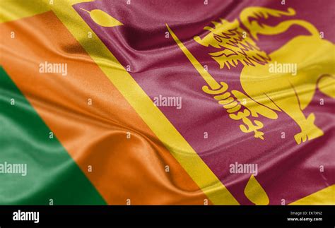 High Resolution Render Of Sri Lanka S National Flag Stock Photo Alamy