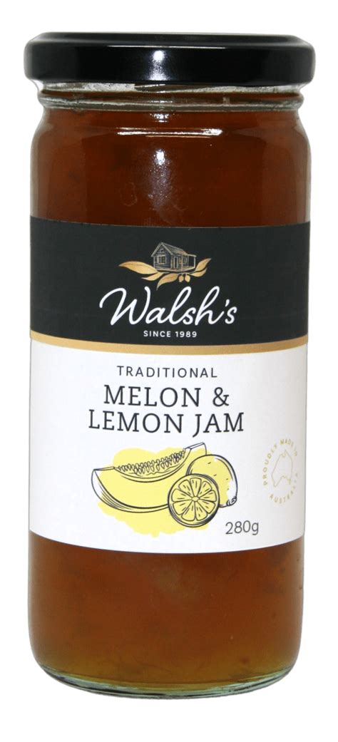 Melon Lemon Jam G Round Jar Walshs Home Made