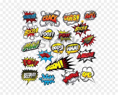 Onomatopoeia Comic Character