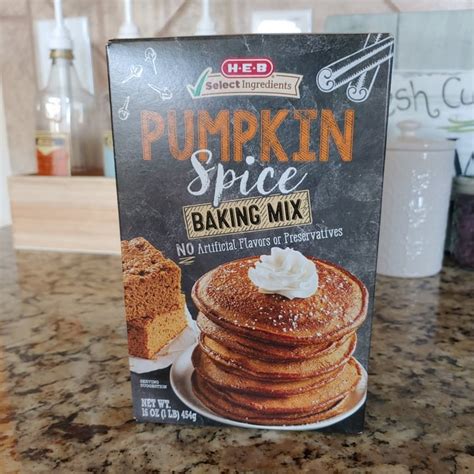 Heb Pumpkin Spice Baking Mix Review Abillion