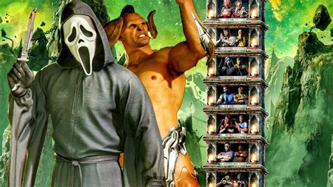 Ghostface With Motaro Kameo Champion Klassic Tower Mortal Kombat 1 No