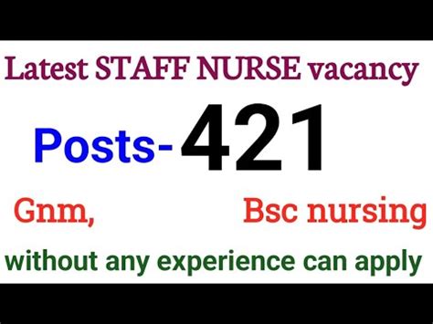 Big Staff Nurse Vacancy Latest Nursing Vacancy Nursing Officer