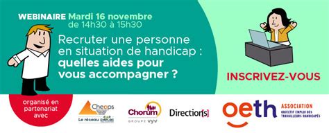 Webinaire OETH CHEOPS Recruter Une Personne En Situation De