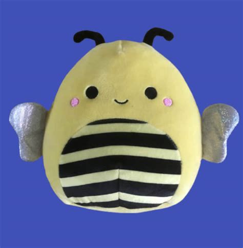 Sunny The Bee Squishmallow 19cm Super Soft Cuddly Toy Easter Etsy