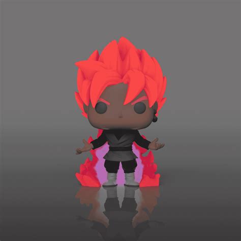 Buy Pop Super Saiyan Rosé Goku Black Glow At Funko