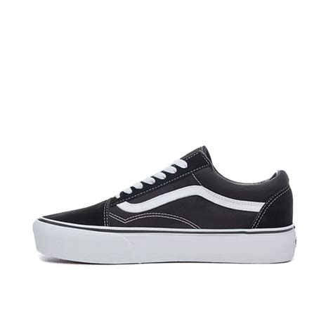 Vans Old Skool Platform Black White Va B Uy Sneakerjagers